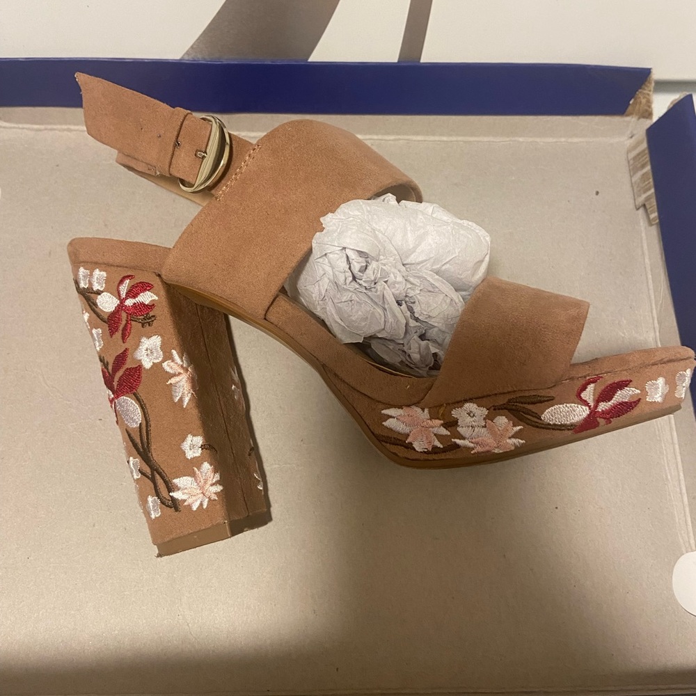Only worn once heels